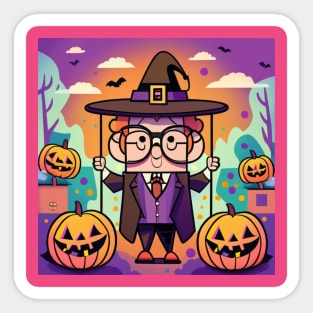 Dwight Pumpkin Sticker